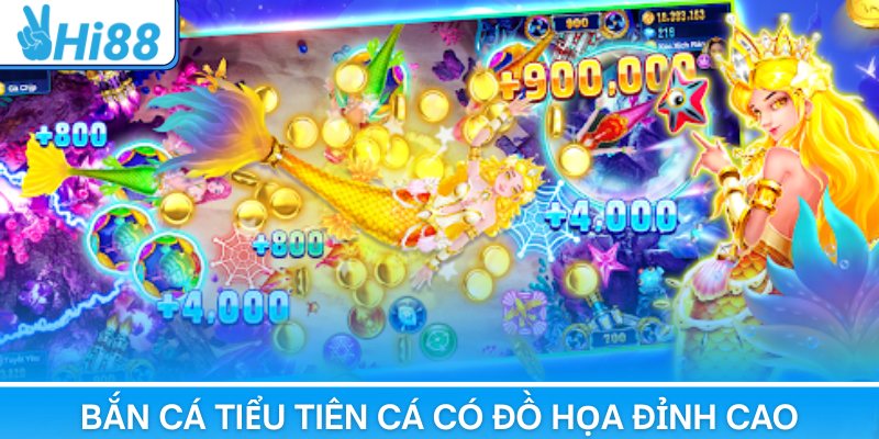 Bắn Cá Tiểu Tiên Cá - Chinh Phục Kho Báu Đại Dương Tại Hi88